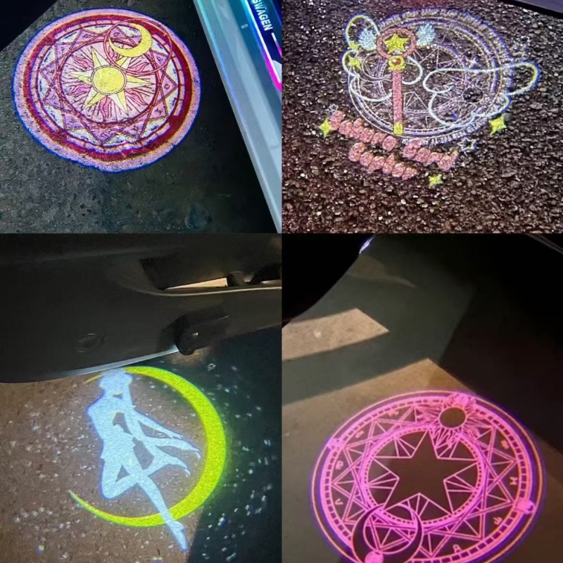 Car Accessories Gifts - Sailor Moon Anime Car Welcome Light