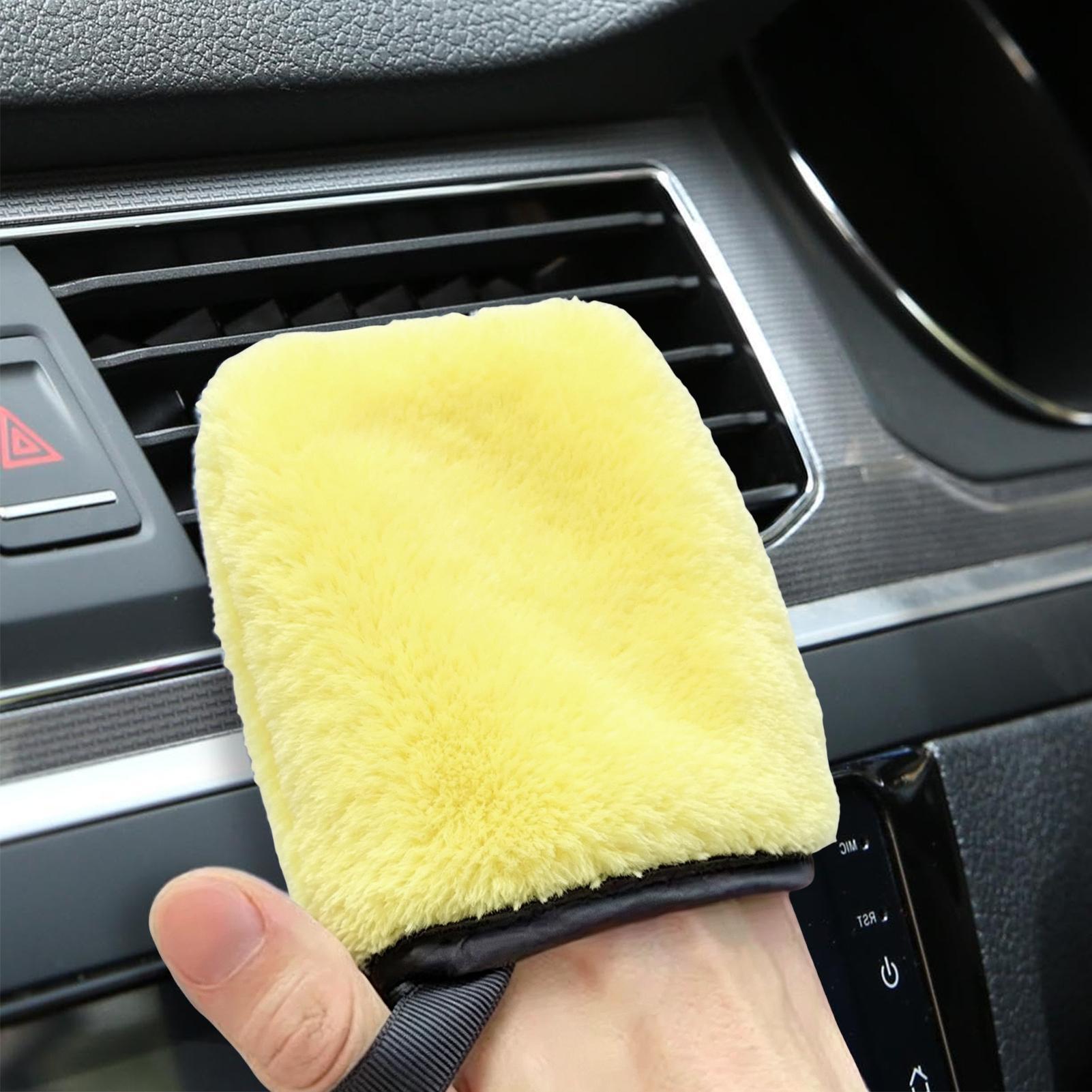 Microfiber Mitt for Cars Dual- - Car Detailing Brush ulasan dan harga