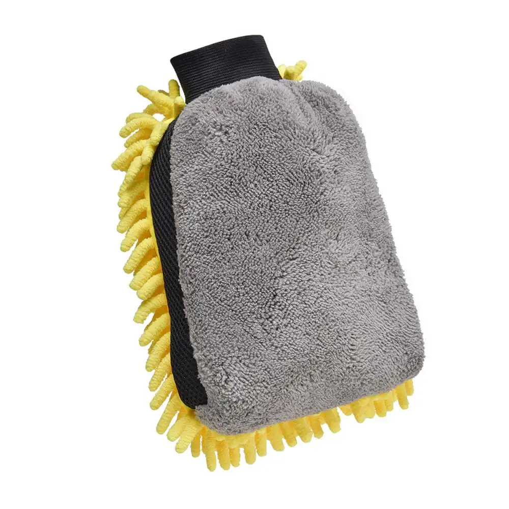 Car Wash Glove Coral Mitt Soft - Car Detailing Brush ulasan dan harga