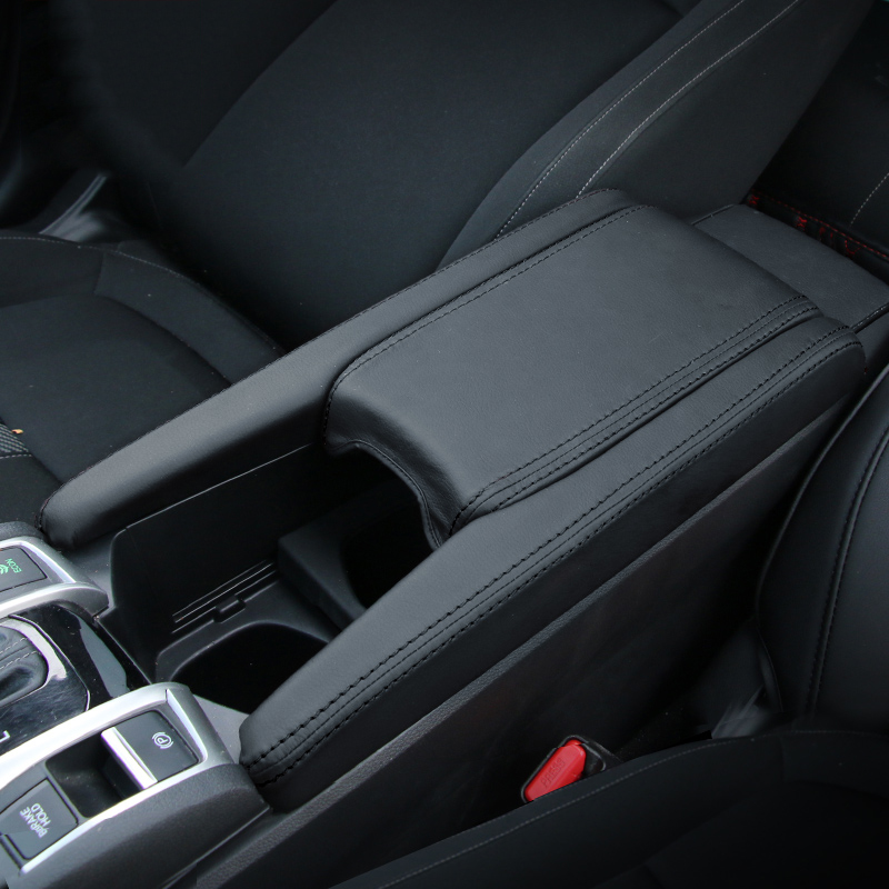 Leather Car Center Console Arm - Car Accessories Honda ulasan dan harga