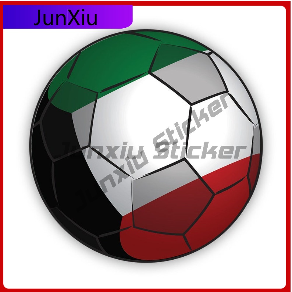 Kuwait Football Sticker Fade R - Car Accessories Kuwait ulasan dan harga