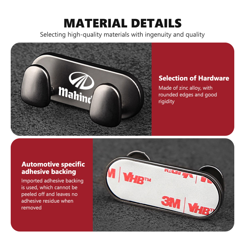 Zinc Alloy Car Hook Indoor Wal - Car Accessories Xuv 300 ulasan dan harga