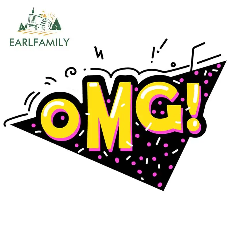 EARLFAMILY 13cm x 9cm For OMG  - Car Accessories Omg ulasan dan harga