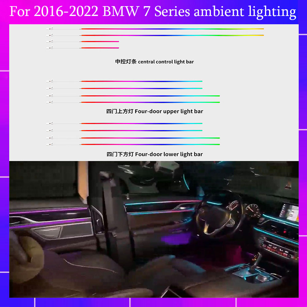 Ambient Lighting Kit for BMW 2 - Led Interior Ambient Light ulasan dan harga
