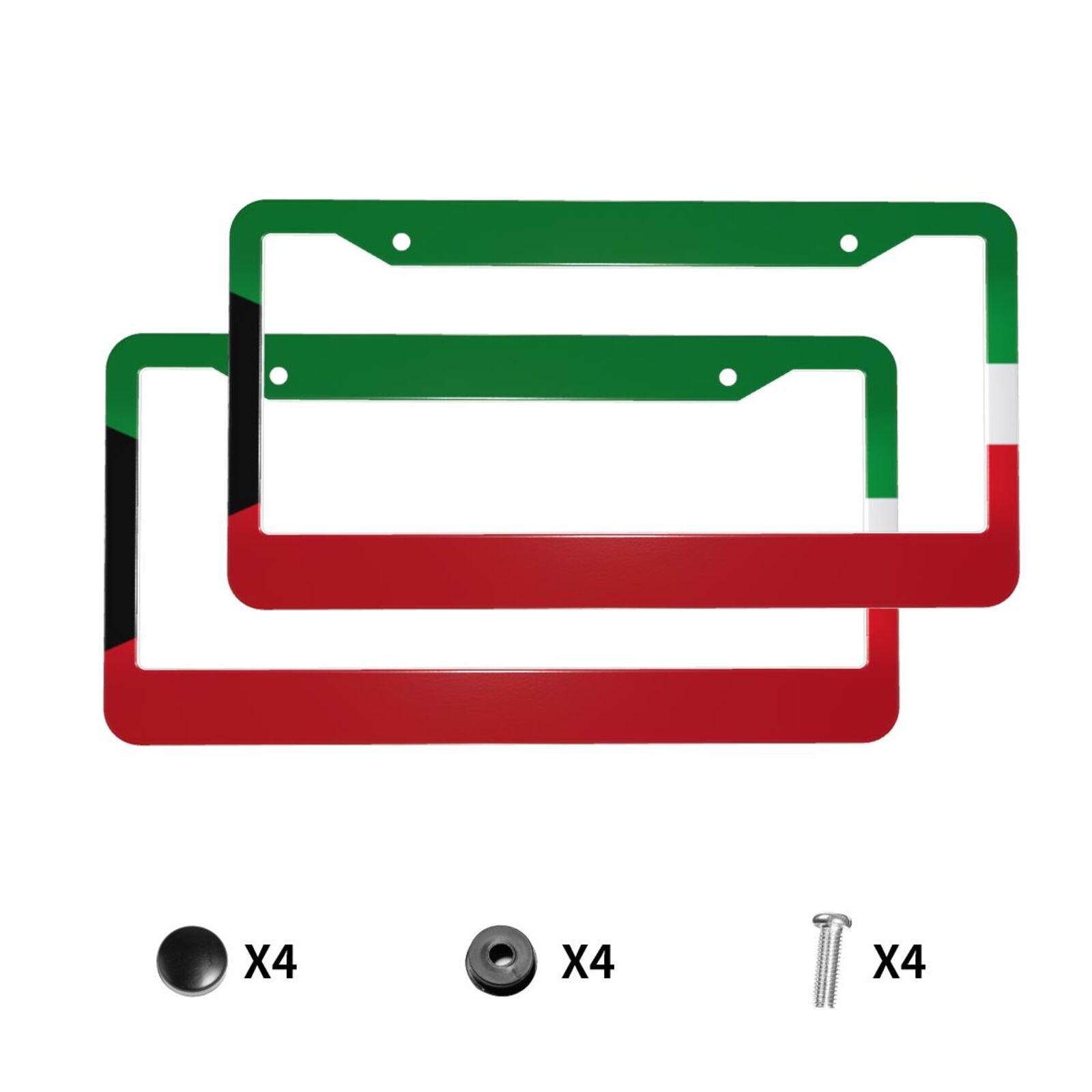 Kuwait Flag Pattern Universal  - Car Accessories Kuwait ulasan dan harga