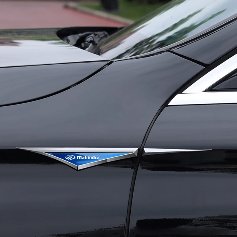 2pcs 3d alloy car stickers car - Car Accessories Xuv 300 ulasan dan harga