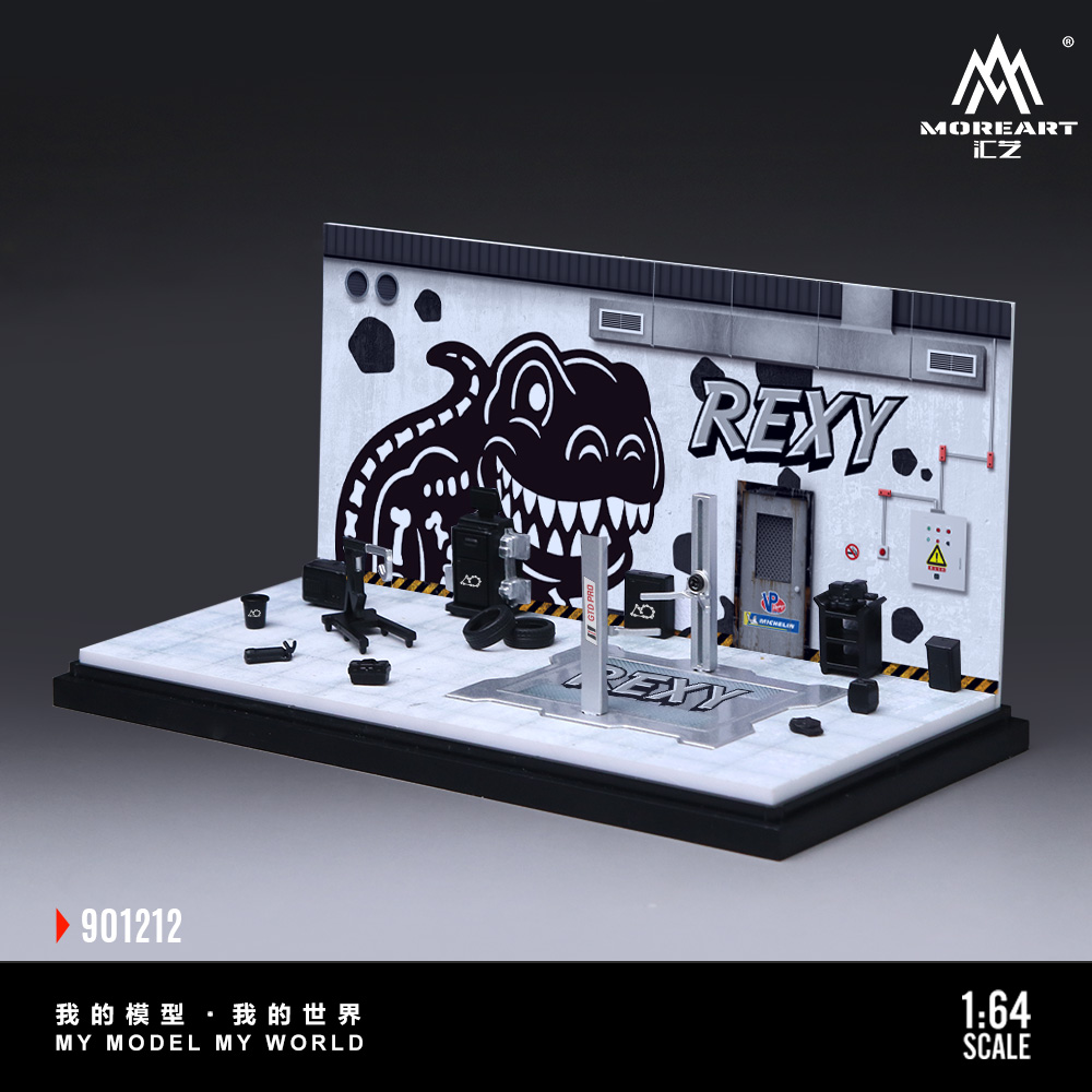 MoreArt 1:64 Garage Repair Wor - Car Accessories Toy ulasan dan harga
