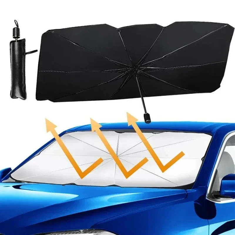 1PCS Car Sunshade Umbrella Sun - Windshield Sun Shade ulasan dan harga