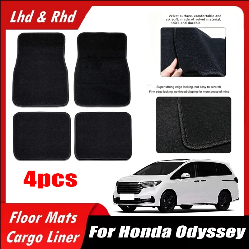 4pcs Car Floor Mats All-Weathe - Car Accessories Honda ulasan dan harga