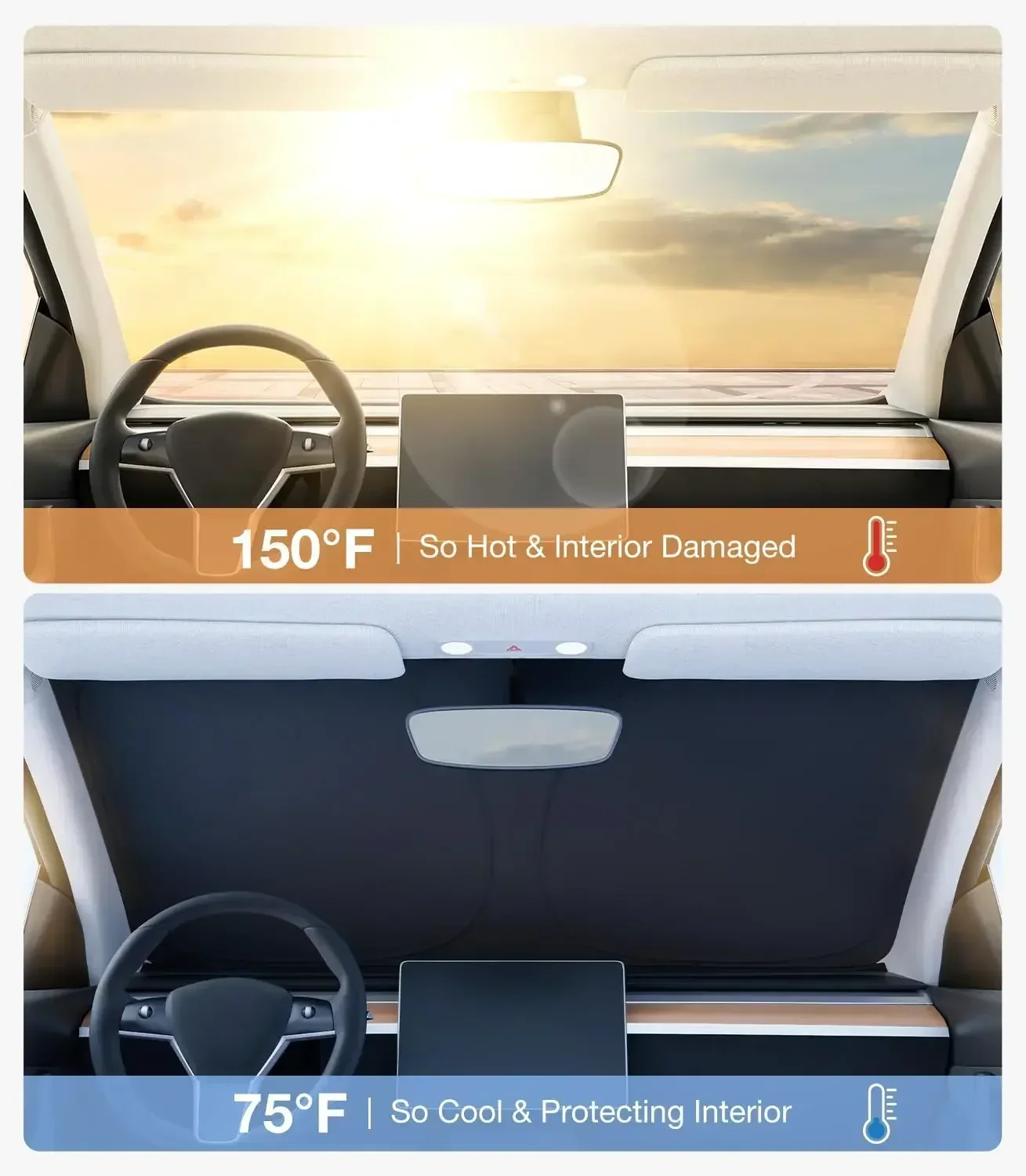 Car Sunshade Front Windshield  - Windshield Sun Shade ulasan dan harga