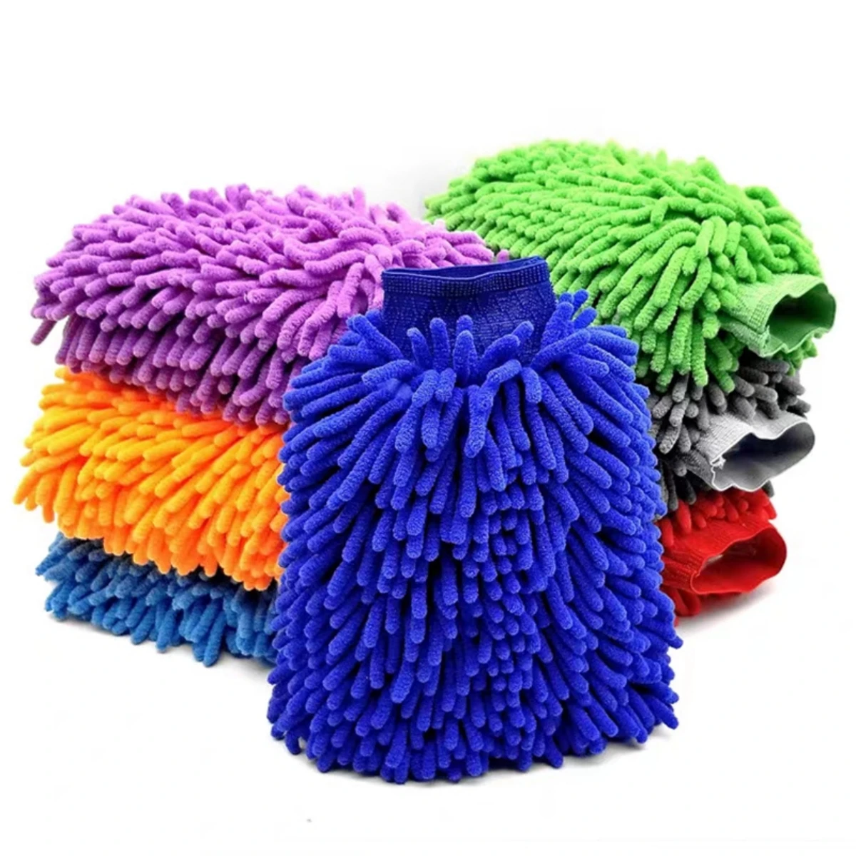 1/2pcs Car Wash Glove Coral Mi - Car Detailing Brush ulasan dan harga