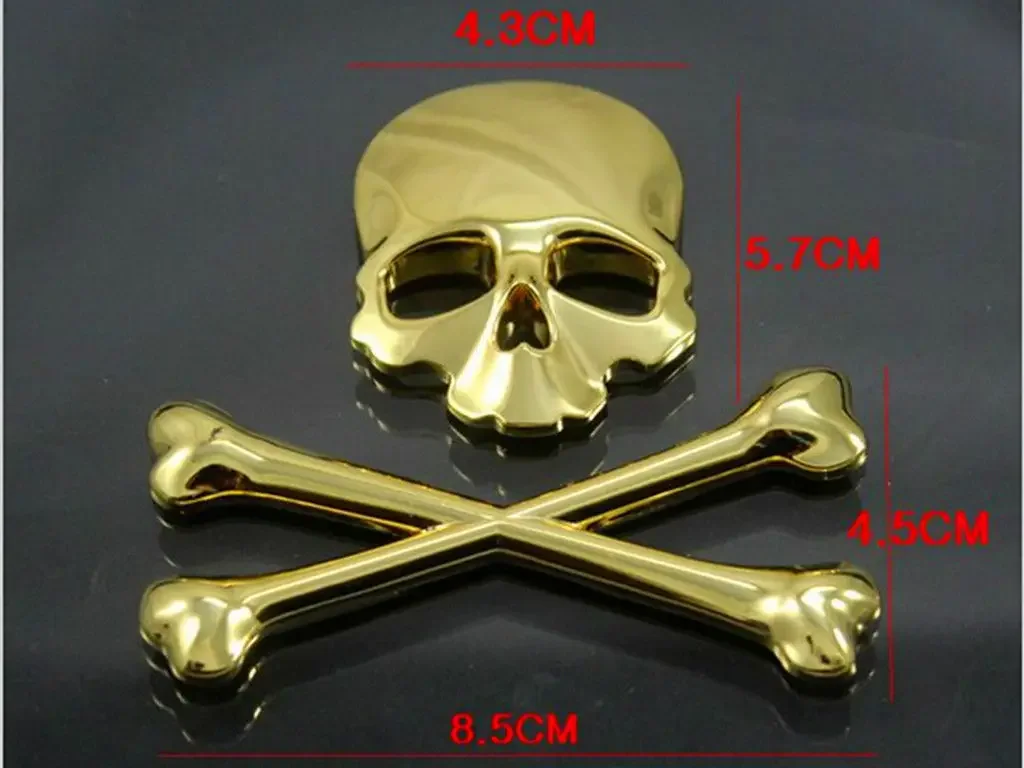 Motorcycle Sticker Label Skull - Car Accessories Honda ulasan dan harga