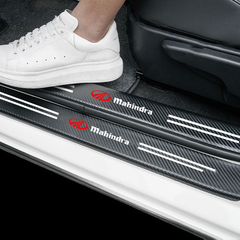 Car with Logo Door Carbon Fibe - Car Accessories Xuv 300 ulasan dan harga