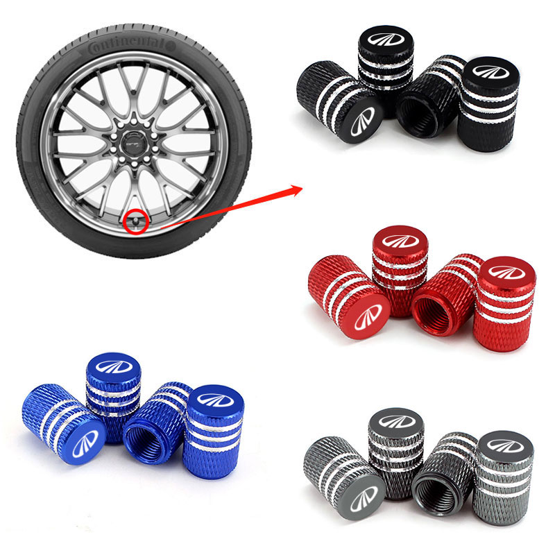 Car Tire Stem Valve Caps Dustp - Car Accessories Xuv 300 ulasan dan harga