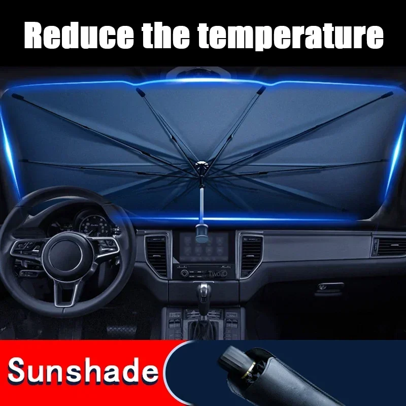 Car Umbrella Windshield Sunsha - Windshield Sun Shade ulasan dan harga