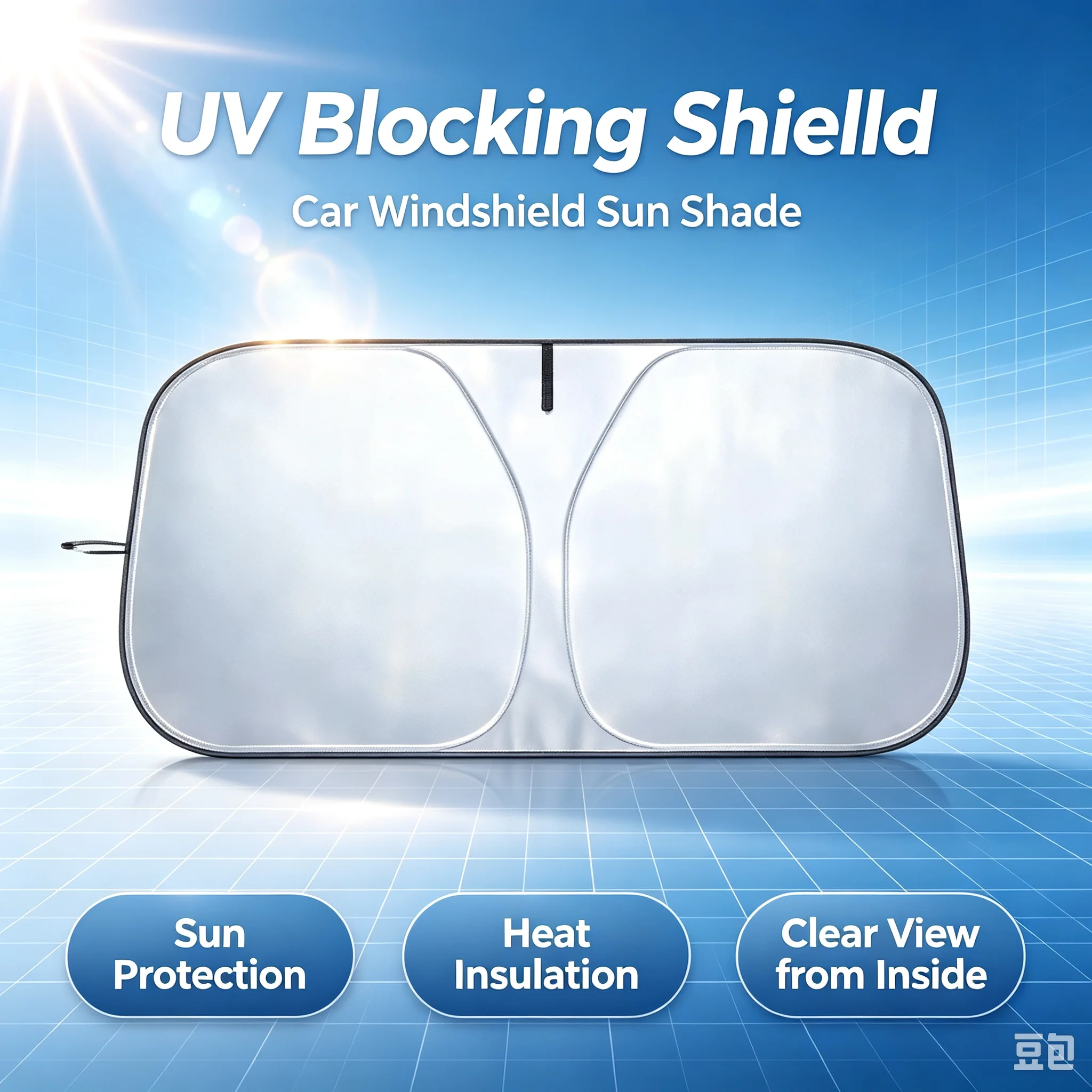 Car Front Window Sunshade UV P - Windshield Sun Shade ulasan dan harga
