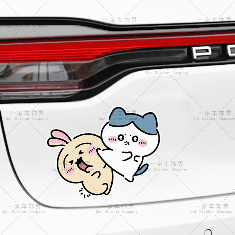 Chiikawa Sticker Decoration Pa - Car Accessories Japanese ulasan dan harga
